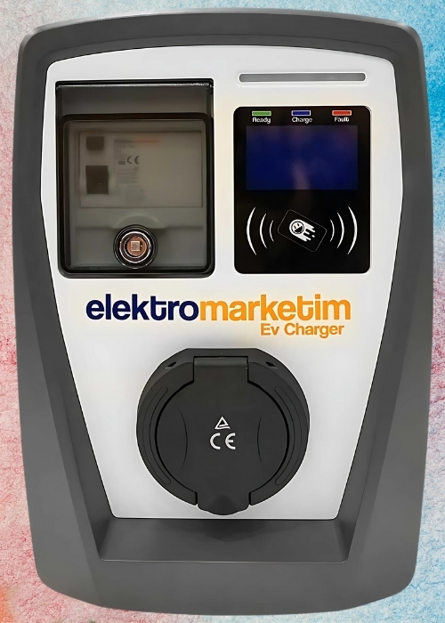  EMEV 22kW Elektromarketim Elektrikli Araç Şarj İstasyonu