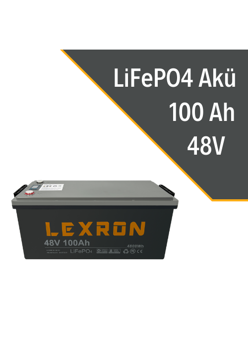 LEXRON 100AH 48V LİTYUM AKÜ