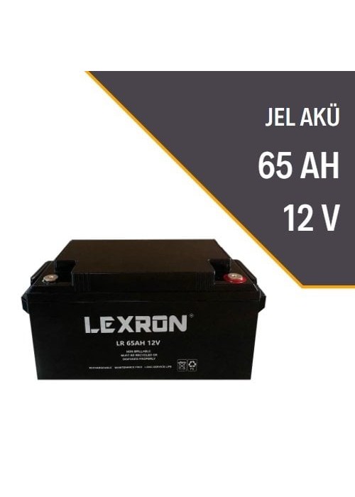 LEXRON 65AH-12V JEL AKÜ