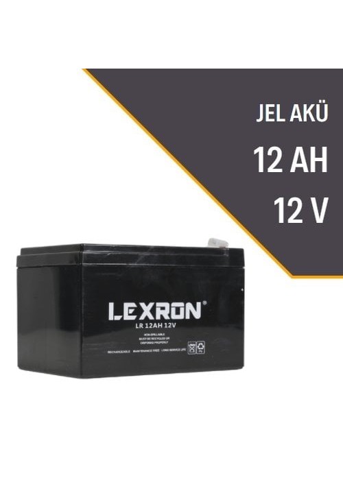 LEXRON 12AH-12V KURU TİP AKÜ