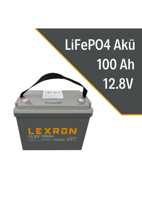 LEXRON 100AH 12.8V LİTYUM AKÜ