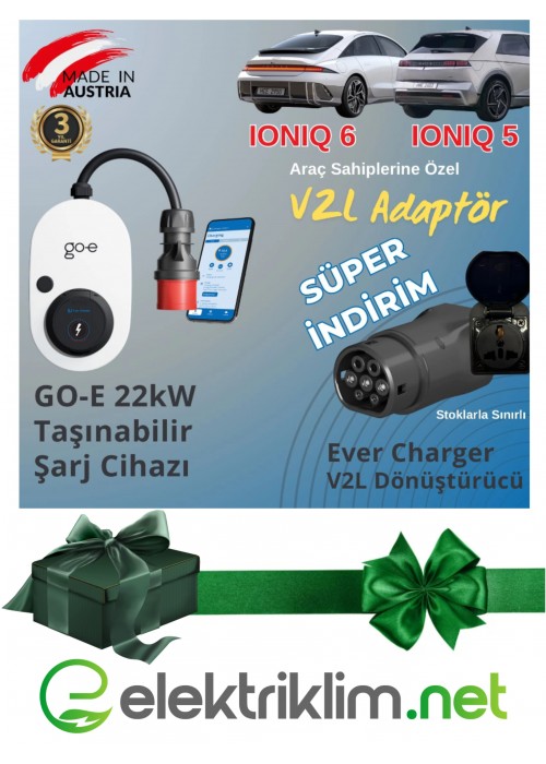 İoniq5 ve ioniq6 özel V2L adaptör Süper İndirimli