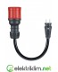 GO-E Charger Gemini flex Mobil için Dönüştürücü 32 A  EV Tipi (220V)