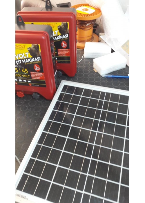 Elektrikli Çit Cihazı 27000 Volt Set