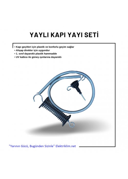 Elektrikli Çit Cihazı 27000 Volt Set